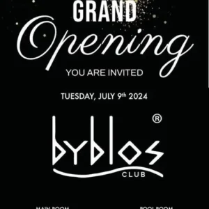 Disco Circus al Byblos 9 luglio 2024. Biglietti e Tavoli