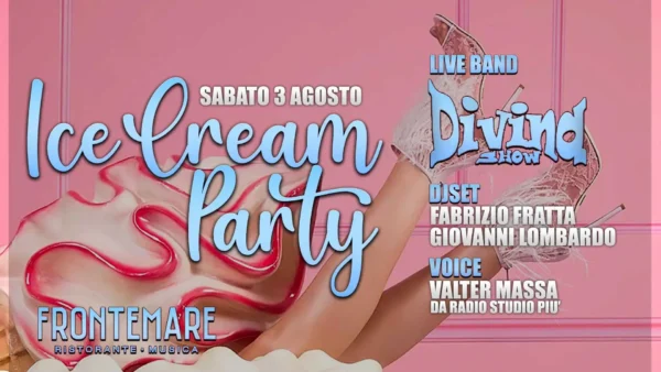 Divina Show al Frontemare 03 agosto 2024. Biglietti e Tavoli