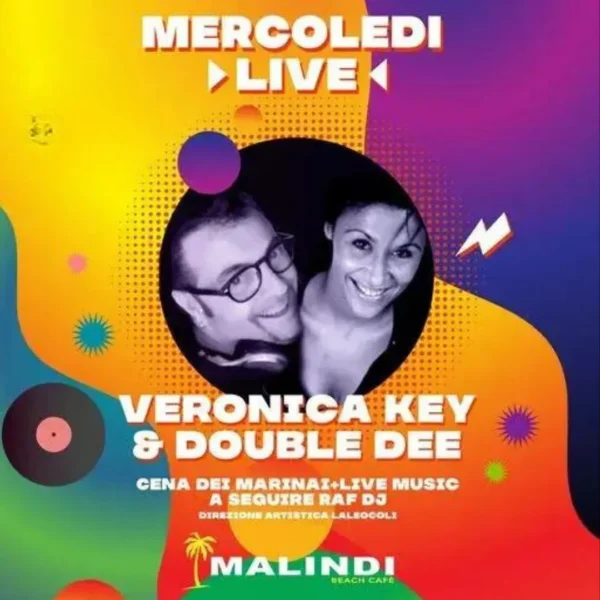 Mercoledi Live al Malindi Biky Beach 10 luglio 2024. Biglietti