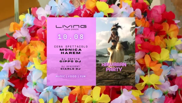 Monica Harem al Living Disco 10 agosto 2024. Biglietti