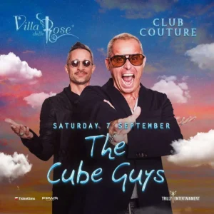 The Cube Guys al Villa Delle Rose 07 settembre 2024. Biglietti e Tavoli