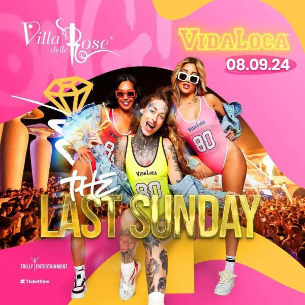Vida Loca al Villa Delle Rose 08 settembre 2024. Biglietti e Tavoli