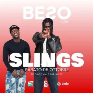 Slings al Beso Club 05 ottobre 2024. Biglietti e Tavoli