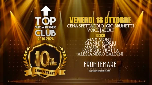 Max Monti Gianni Morri Mauro Pilatc Fabrizio Fratta Alessandro Baldini al Frontemare 18 ottobre 2024. Biglietti e Tavoli