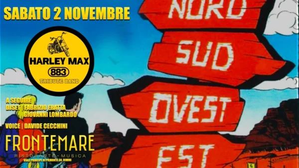 Harley Max al Frontemare 02 novembre 2024. Biglietti e Tavoli