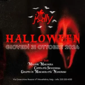 Halloween al Jolly 31 ottobre 2024.