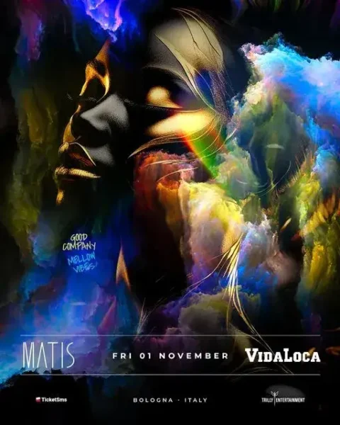 Vida Loca al Matis Bologna 01 novembre 2024. Biglietti e Tavoli