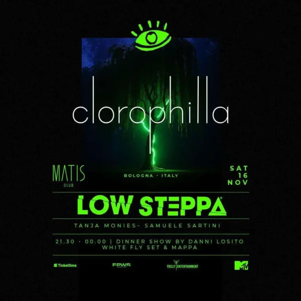 Low Steppa al Matis Bologna 16 novembre 2024. Biglietti e Tavoli