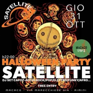 Halloween Party Satellite al Satellite 31 ottobre 2024. Biglietti