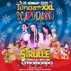 Scapodanno Tunga Xxl al Altromondo Studios 05 gennaio 2025. Biglietti e Tavoli