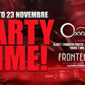 Oxxxa al Frontemare 23 novembre 2024. Biglietti e Tavoli