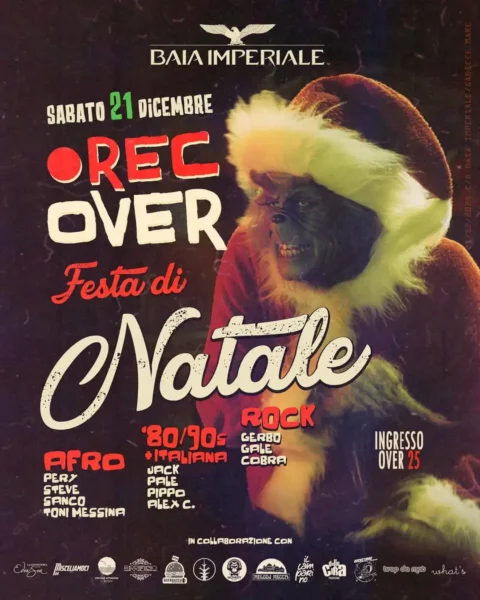Rec Over Festa Di Natale al Baia Imperiale 21 dicembre 2024.