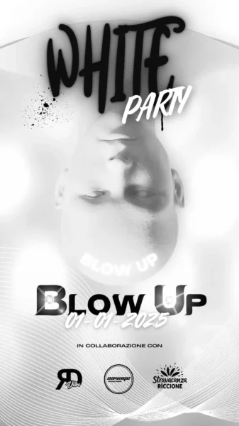 White Party al Blowup 01 gennaio 2025. Biglietti