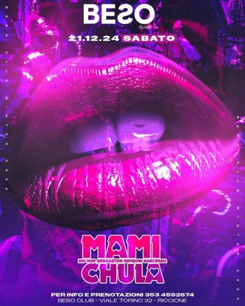 Mami Chula al Bollicine 21 dicembre 2024. Biglietti e Tavoli