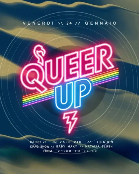 Queer Up al Blowup 24 gennaio 2025. Biglietti