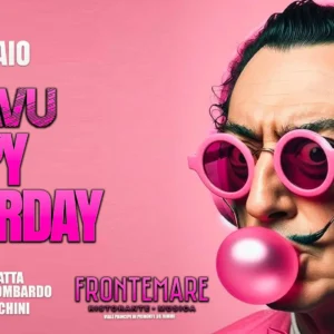 Happy Saturday al Frontemare 15 febbraio 2025. Biglietti e Tavoli