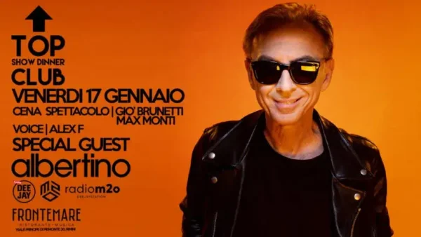 Albertino al Frontemare 17 gennaio 2025. Biglietti e Tavoli