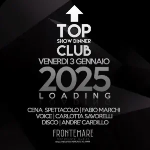 2025 Loading al Frontemare 03 gennaio 2025. Biglietti e Tavoli