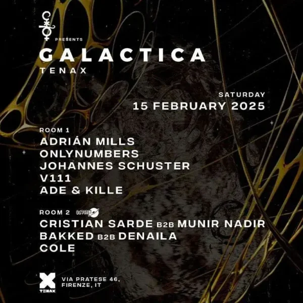Cocorico Riccione al TENAX FIRENZA 15 febbraio 2025. Biglietti e Tavoli