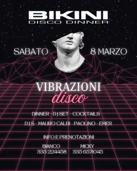 Vibrazioni al Bikini 8 marzo 2025. Biglietti