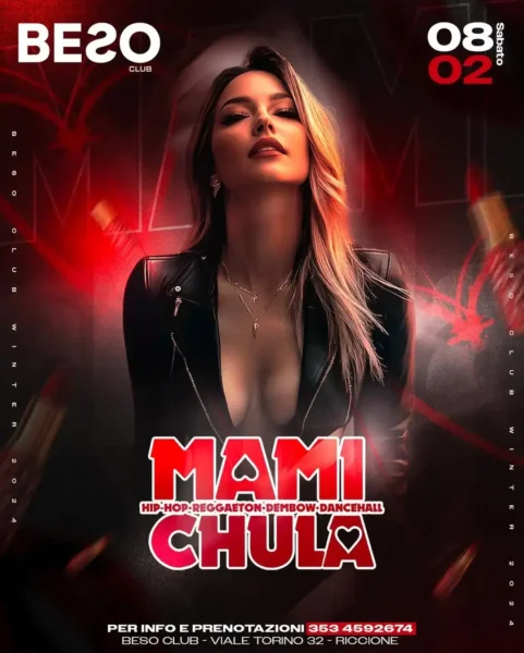 Mami Chula al Bollicine 08 febbraio 2025. Biglietti e Tavoli