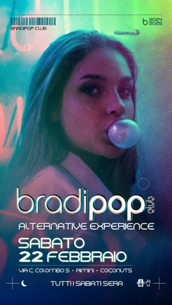 Alternative Rock Experience al Bradipop 22 febbraio 2025. Biglietti e Tavoli