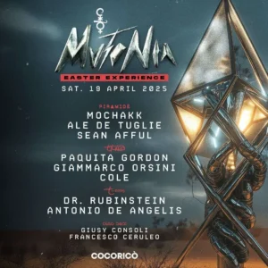 Mutonia Easter Experience: Mochakk infiamma il Cocoricò Riccione il 19 Aprile 2025!