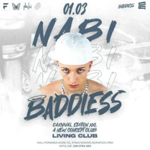 Nabi al Living Disco 01 marzo 2025. Biglietti e Tavoli