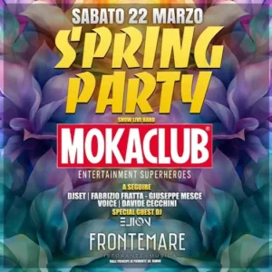 Spring Party al Frontemare 22 marzo 2025. Biglietti e Tavoli