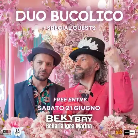 Duo Bucolico al Beky Bay 21 giugno 2025. Biglietti
