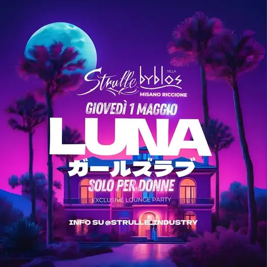 Luna al Byblos 01 maggio 2025. Biglietti