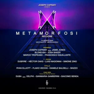 Joseph Capriati al Cocorico Riccione 14 agosto 2025. Biglietti e Tavoli