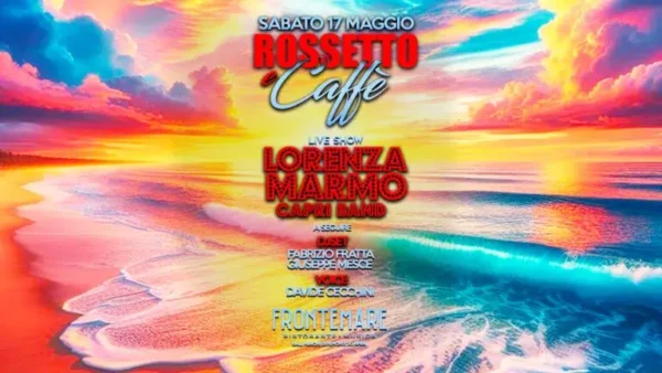 Capri Band Di Lorenza Marmo al Frontemare 17 maggio 2025. Biglietti e Tavoli