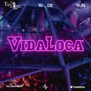 Vida Loca al Villa Delle Rose 10 agosto 2025. Biglietti e Tavoli