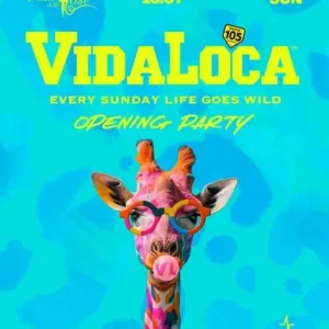 Vida Loca al Villa Delle Rose 13 luglio 2025. Biglietti e Tavoli