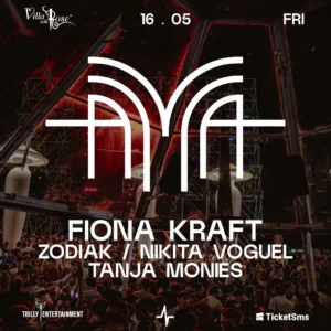 Fiona Kraft al Villa Delle Rose 16 maggio 2025. Biglietti e Tavoli