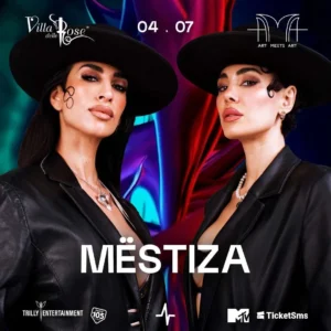 Mestiza al Villa Delle Rose 04 luglio 2025. Biglietti e Tavoli