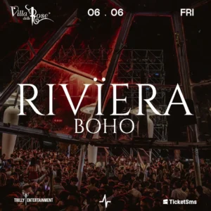 Riviera Boho al Villa Delle Rose 06 giugno 2025. Biglietti e Tavoli