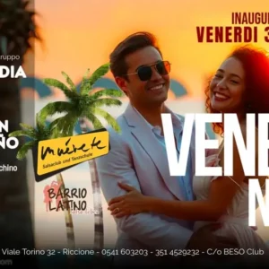 Venerdi Notte al Beso Club 30 maggio 2025. Biglietti