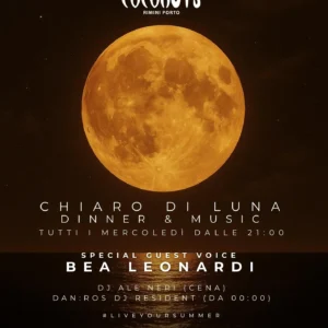 Chiaro Di Luna al Coconuts 28 maggio 2025. Biglietti e Tavoli