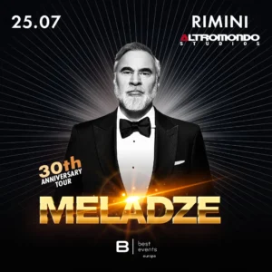 Valery Meladze al Altromondo Studios 25 luglio 2025. Biglietti