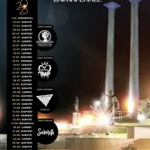 Senorita al Baia Imperiale 28 giugno 2025. Biglietti e Tavoli