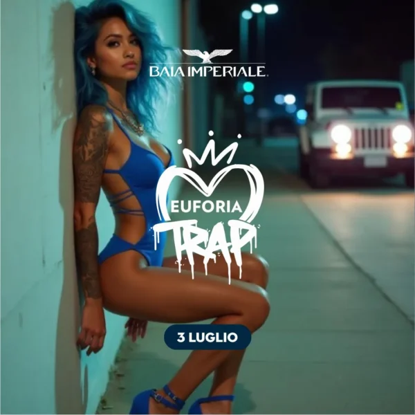 Euforia al Baia Imperiale 03 luglio 2025. Biglietti e Tavoli