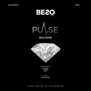 Pulse al Beso Club 09 agosto 2025. Biglietti e Tavoli