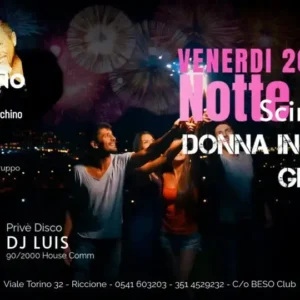 Notte Rosa al Bollicine 20 giugno 2025. Biglietti