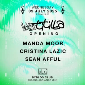 Villa Titilla Opening al Byblos 09 luglio 2025. Biglietti e Tavoli
