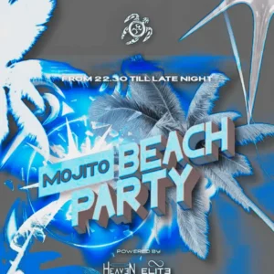 Beach Party al Mojitobeach 16 agosto 2025. Biglietti e Tavoli