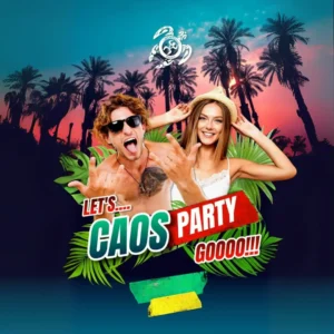 Caos Party al Mojito beach 27 giugno 2025. Biglietti e Tavoli