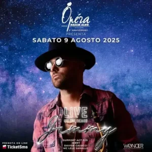Jimmy Sax al Opera 09 agosto 2025. Biglietti e Tavoli