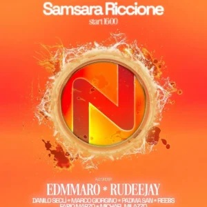 Beach Party al Samsara Riccione 15 agosto 2025. Biglietti e Tavoli